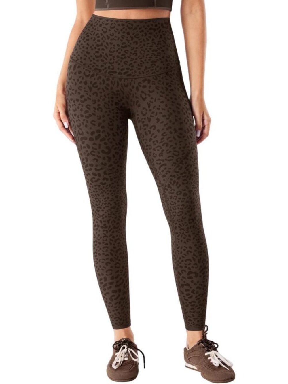 Sculpting Compression Leggings with No Front Seam for a Smooth Fit & Comfort